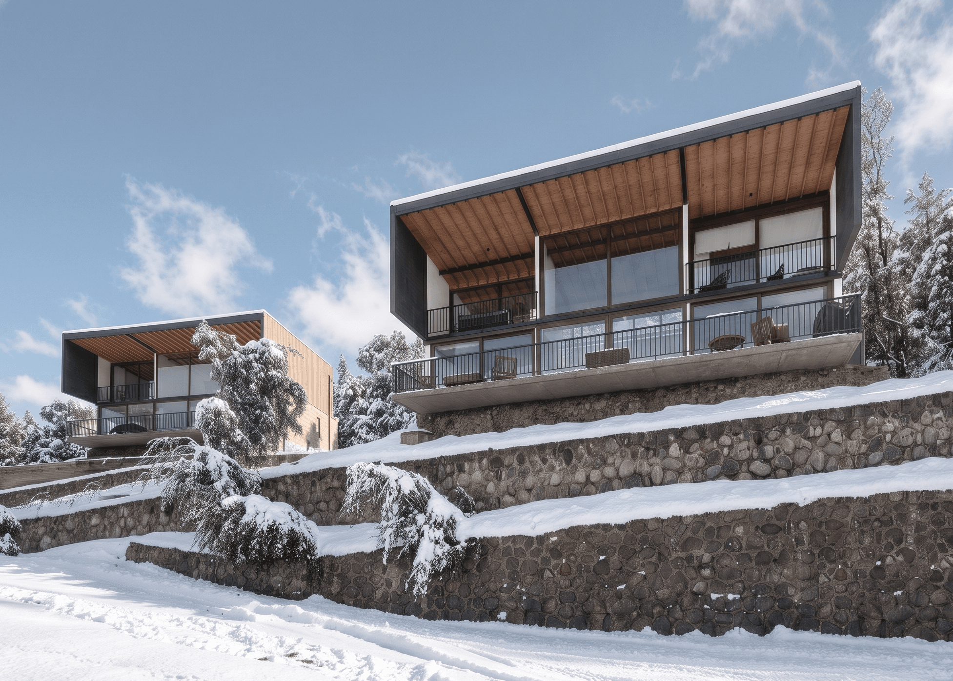 Casas Los Refugios, El Arrayán — Espiral Arquitectos