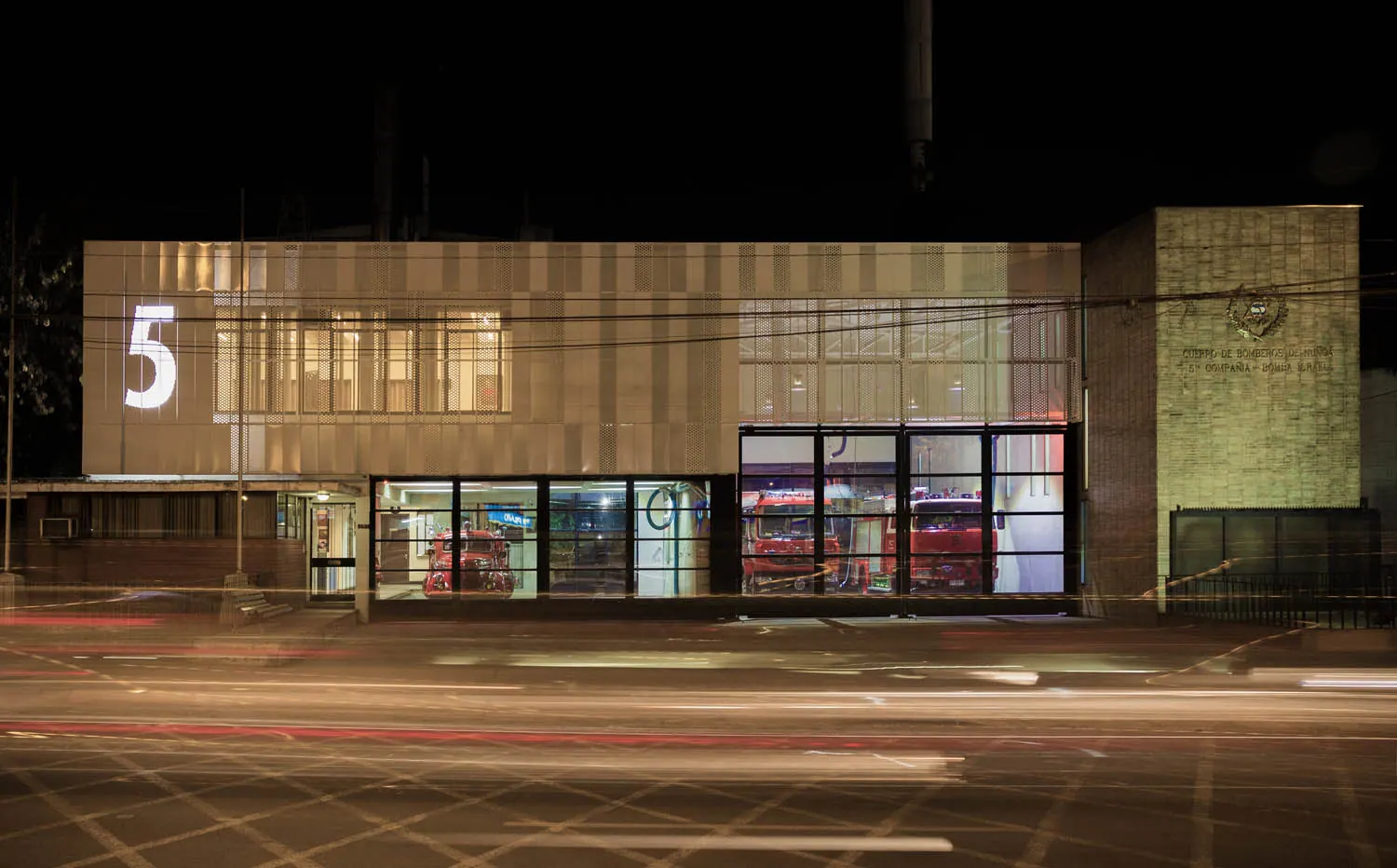 5th Company Fire Station of Ñuñoa — detalle 3
