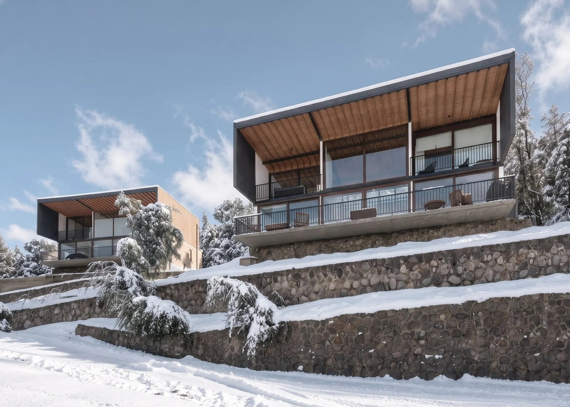 Casas Los Refugios, El Arrayán — Espiral Arquitectos