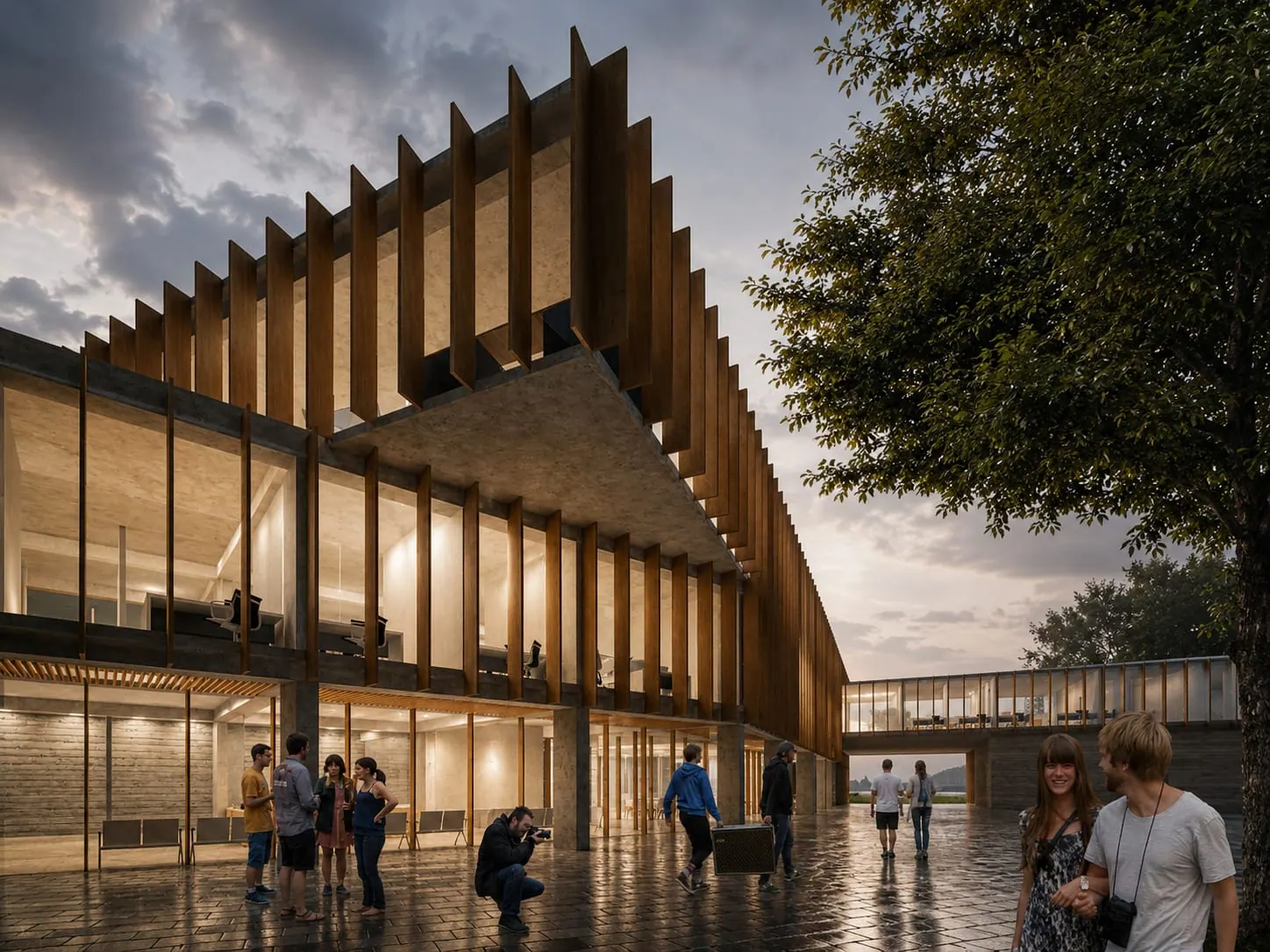 Santo Domingo City Hall Competition — detalle 1