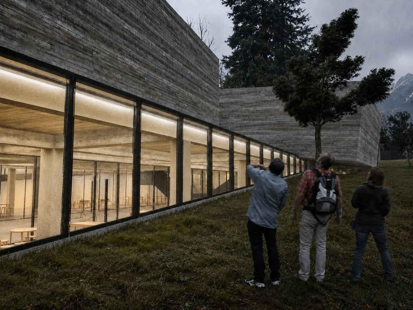 Mario Toral Museum Competition — detalle 1