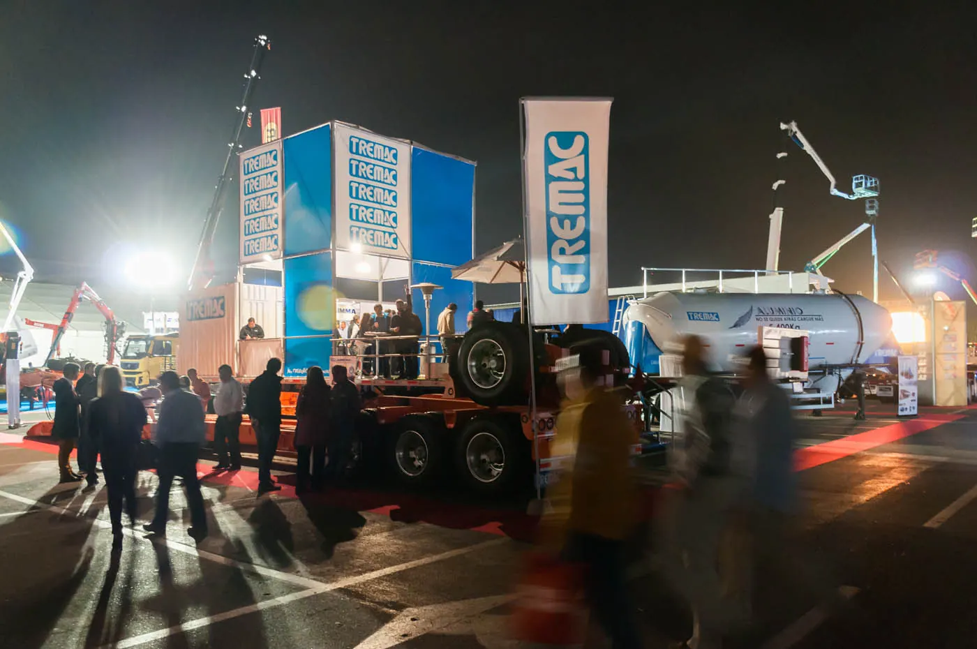 Tremac Stand at Fenatran