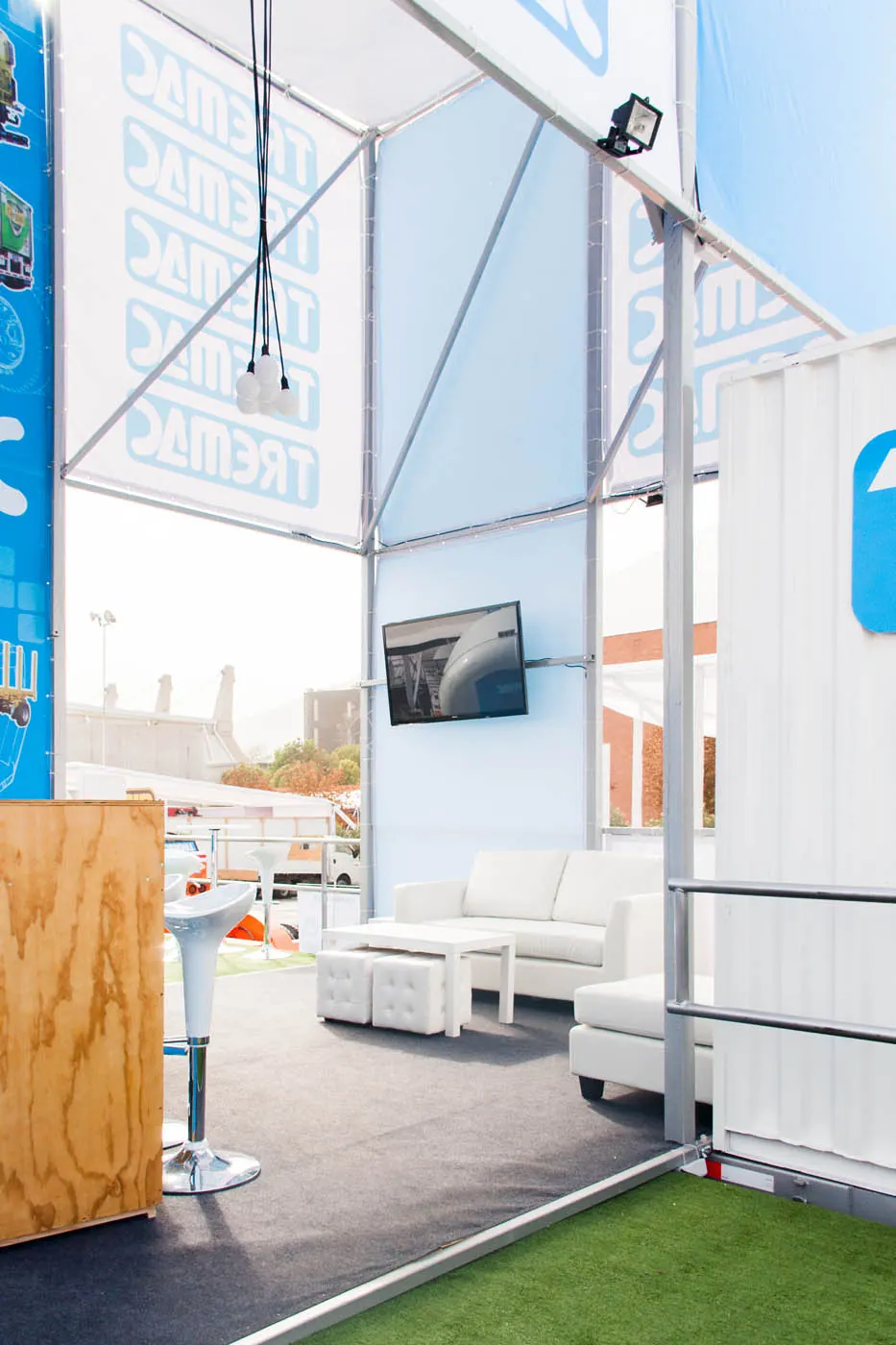 Tremac Stand at Fenatran — detalle 2